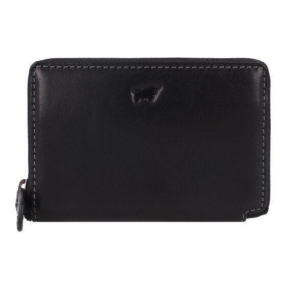 Braun Büffel Arezzo Credit card case RFID protection Leather 11.5 cm
