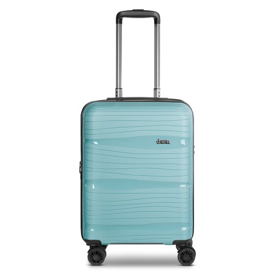 d&n Travel Line 4300-Plus 4 wheels Cabin trolley S 55 cm with expansion pleat
