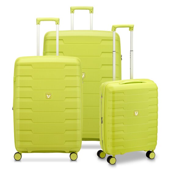 Roncato Skyline 2.0 4 wheels Suitcase set 3-piece with expansion pleat