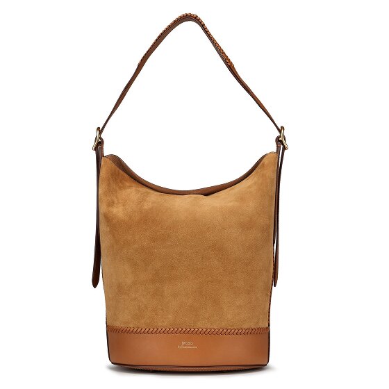 POLO RALPH LAUREN Bellport Shoulder Bag Leather 28 cm