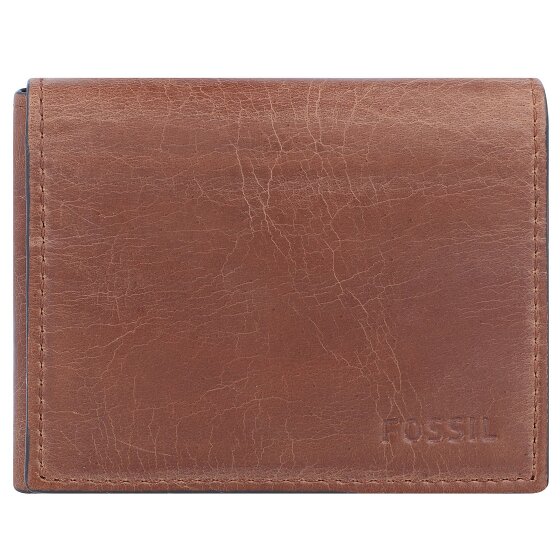 Fossil Derrick wallet leather 10 cm