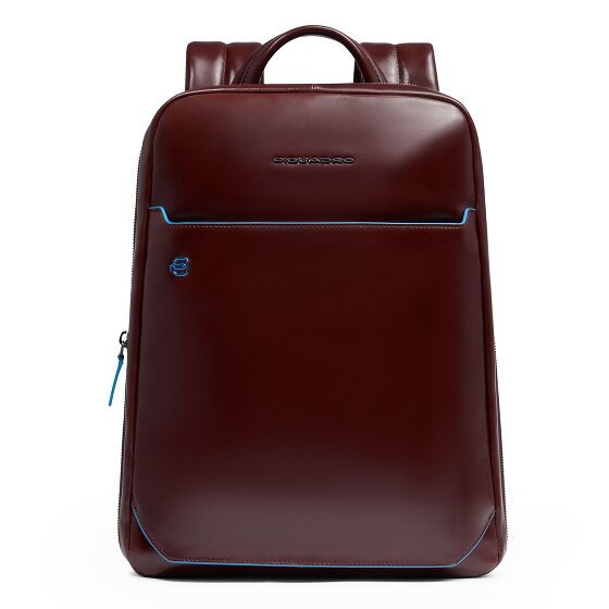 Piquadro Blue Square Daypack RFID protection Leather 37 cm Laptop compartment