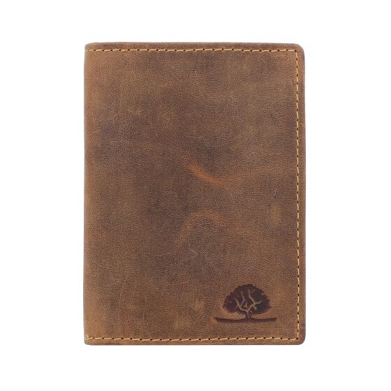 Greenburry Vintage identity card case RFID leather 9 cm
