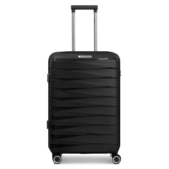 Franky London 4 wheels Trolley M 65 cm with expansion pleat