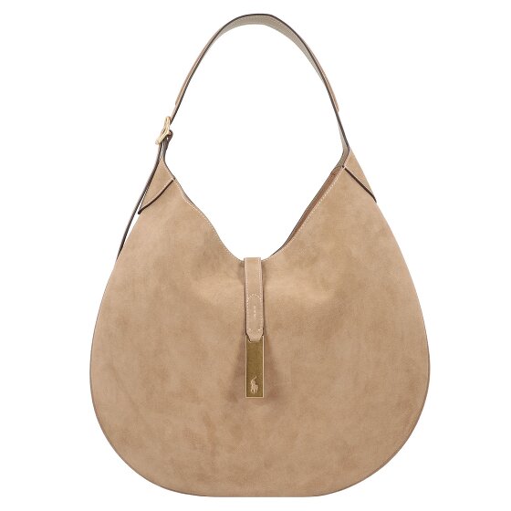 POLO RALPH LAUREN Polo ID Shoulder Bag Leather 40 cm