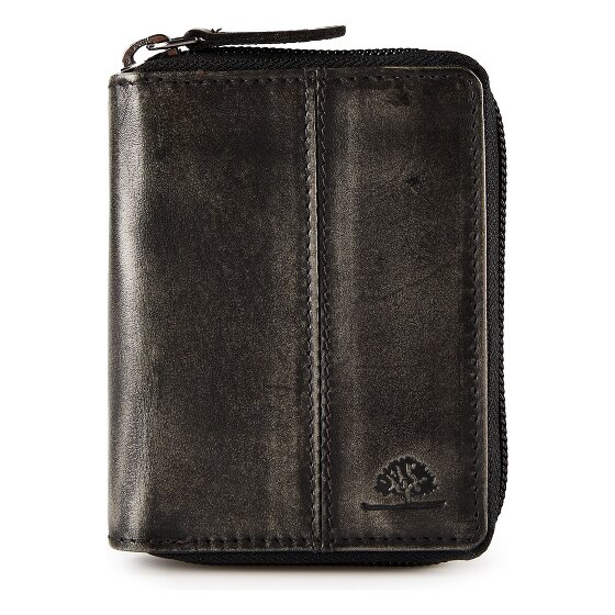 Greenburry Destressed Wallet RFID protection Leather 10.5 cm