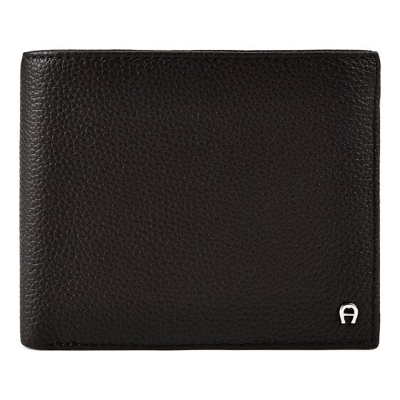 Aigner Mica Wallet RFID protection Genuine Leather 12.5 cm