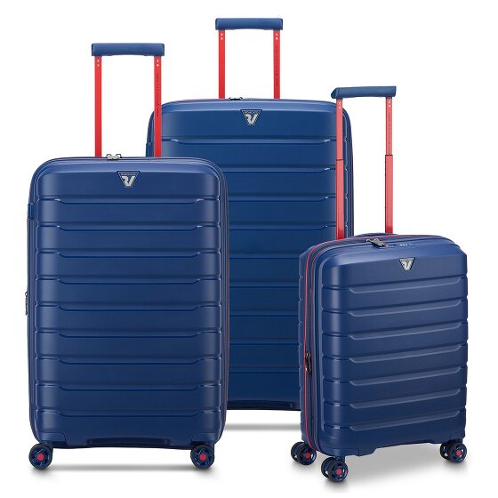 Roncato B-Flying Move 4 wheels Suitcase set 3-piece with expansion pleat