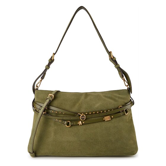 PINKO Belt Bag Big Shoulder Bag Genuine Leather 40 cm