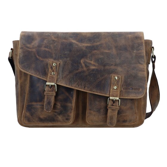 Greenburry Vintage Messenger Leather 40 cm Laptop compartment