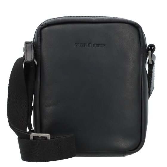 Greenburry Pure Black Shoulder bag Leather 15 cm