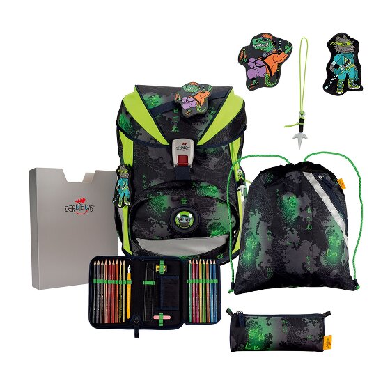 DerDieDas ErgoFlex school bag set 5pcs.