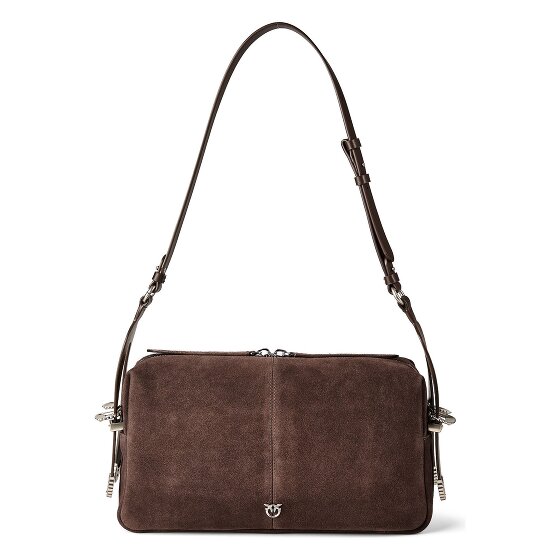 PINKO 24 Classic Shoulder Bag Leather 34 cm