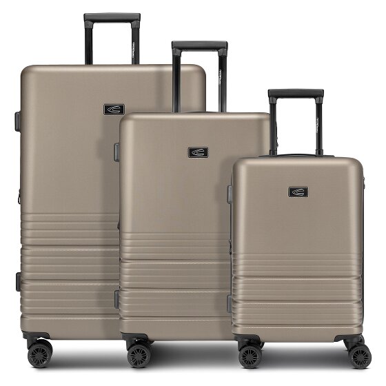 camel active Hanoi 4 wheels Suitcase set 3-piece with expansion pleat