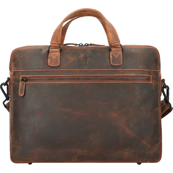 Jack Kinsky Baltimore 8 briefcase leather 40 cm laptop compartment