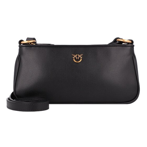 PINKO Half Moon Shoulder bag Genuine Leather 23 cm