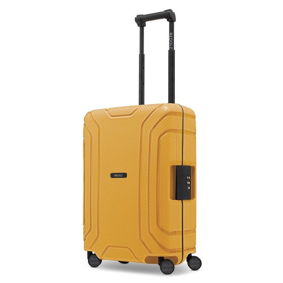Redolz Essentials 15 4-wheel Cabin suitcase, 55 cm, with Three-Point Lock