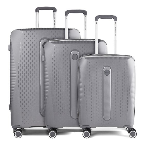 Worldpack Modul 4 wheels Suitcase set 3-piece