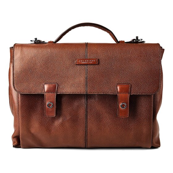 The Bridge Biagio Briefcases Messenger Genuine Leather 41 cm Laptop compartment