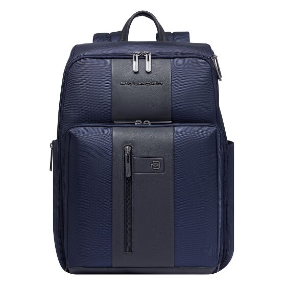 Piquadro Brief travel backpack leather 43 cm laptop compartment