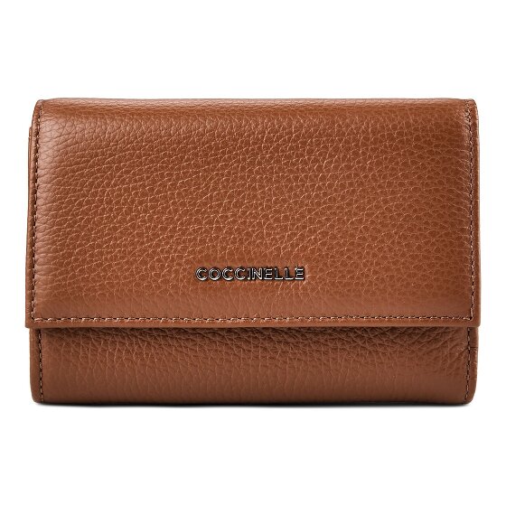 Coccinelle Metallic Soft wallet leather 14 cm