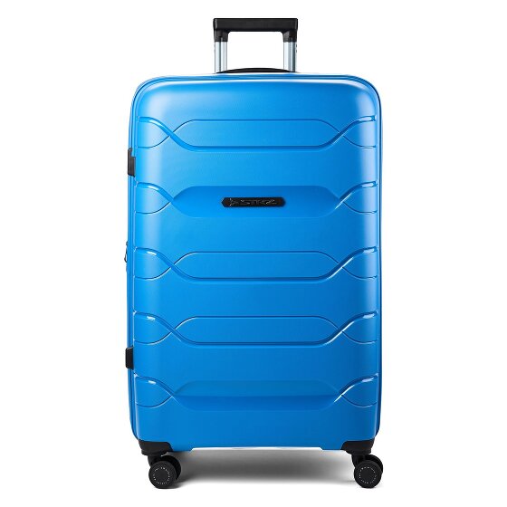 Polestream Strz by Asteroid 4 wheels Trolley L 74 cm with expansion pleat