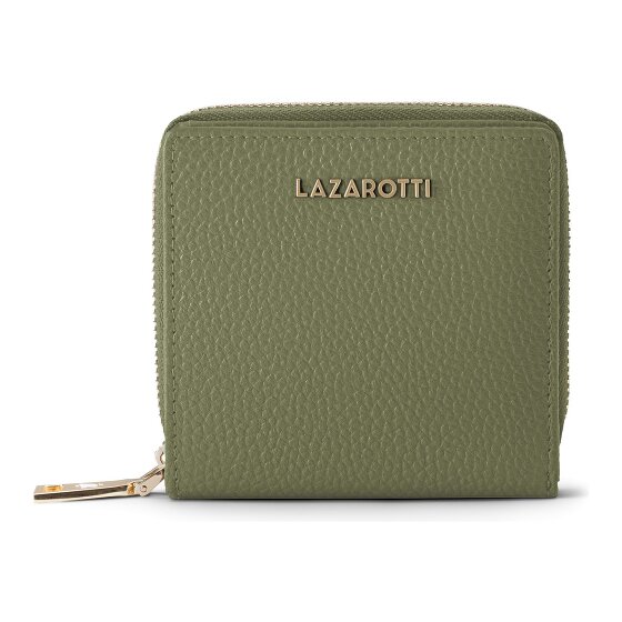 Lazarotti Bologna Leather Medium Zip-Around Wallet Leather 10 cm