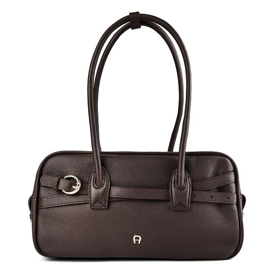 Aigner Whip Shoulder Bag Genuine Leather 30 cm