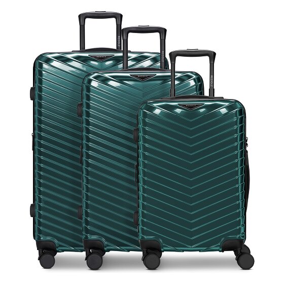 Redolz Essentials 18 2.0 4 wheels Suitcase set 3-piece Expandable