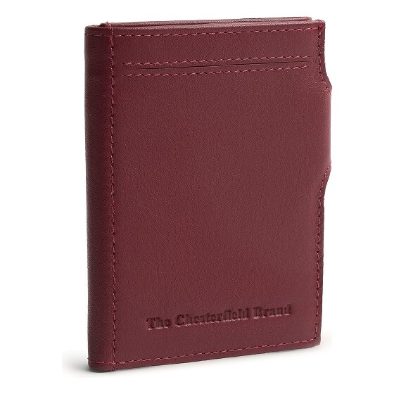 The Chesterfield Brand Ebro Credit card case RFID protection Genuine Leather 7.5 cm