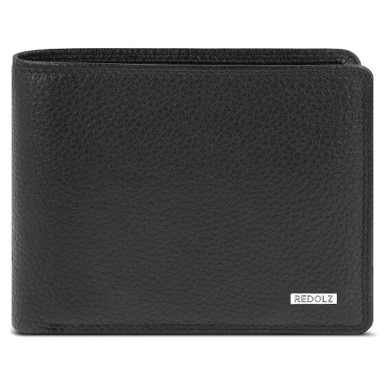 Redolz Leather Essentials QF RFID Leather Wallet, 11.5 cm
