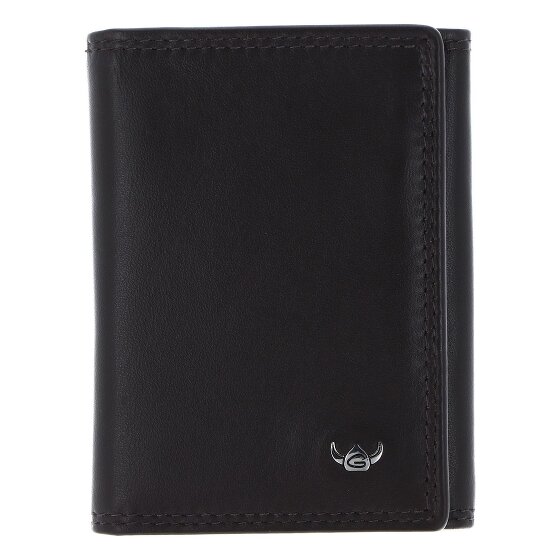 Golden Head Polo Wallet RFID protection Genuine Leather 10 cm