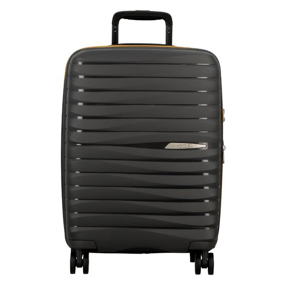 Jump Xwave 4 wheels Cabin trolley 55 cm with expansion pleat