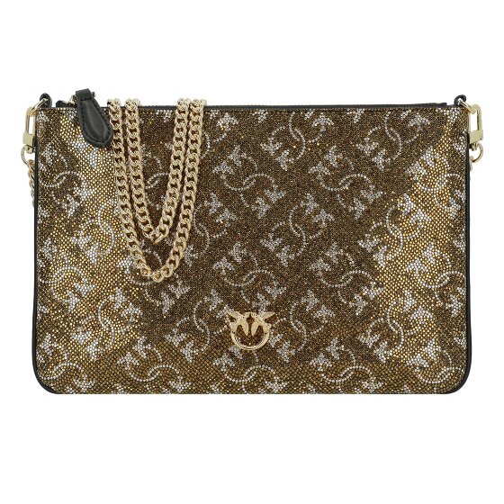 PINKO Flat Classic Clutch bag Leather 25 cm