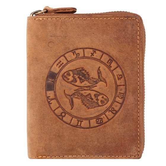 Greenburry Vintage zodiac wallet leather 10 cm