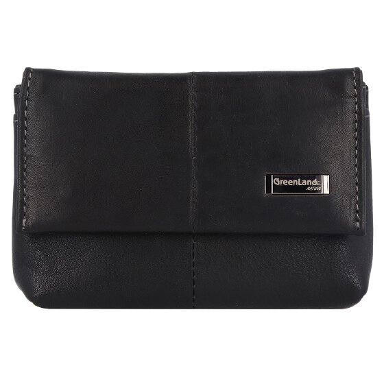 Greenland Nature Black Nappa Key Case RFID Leather 11.5 cm