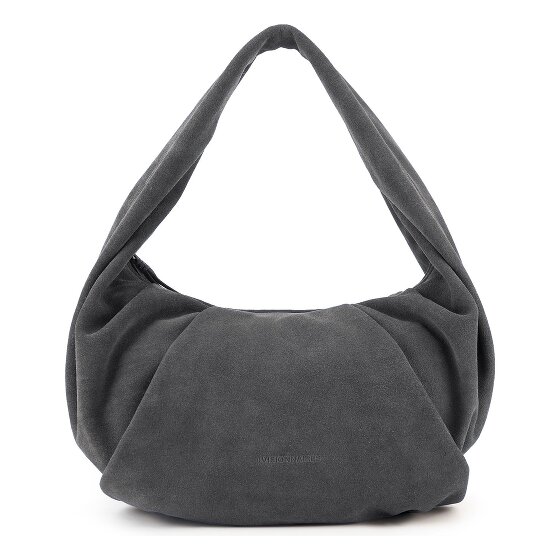 LES VISIONNAIRES Greta Essential Shoulder Bag Genuine Leather 43 cm