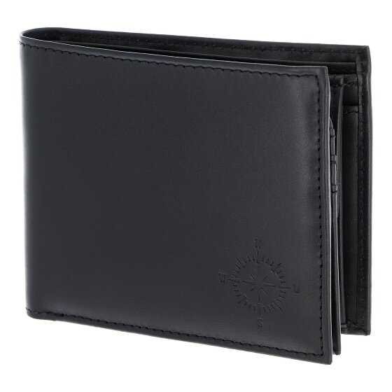 oxmox Leather Wallet RFID protection Genuine Leather 12 cm