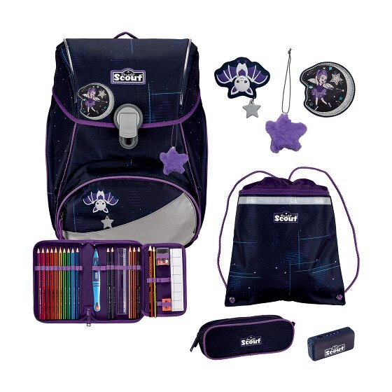Scout Alpha Safety Light School bag set 5-piece