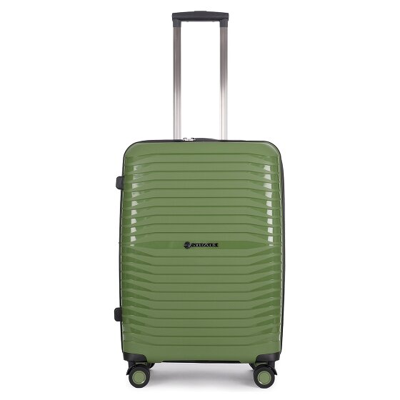 Stratic Bright+ 4 wheels Trolley M 66 cm with expansion pleat