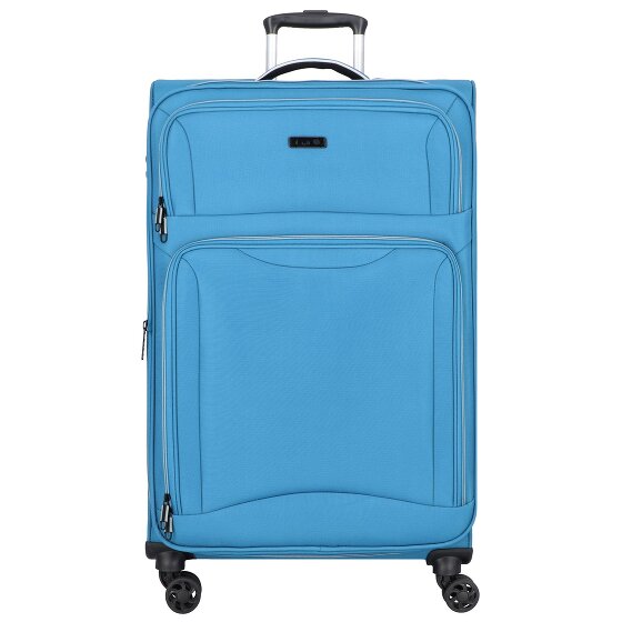 d&n Travel Line 9204 4 wheels Trolley L 76 cm with expansion pleat