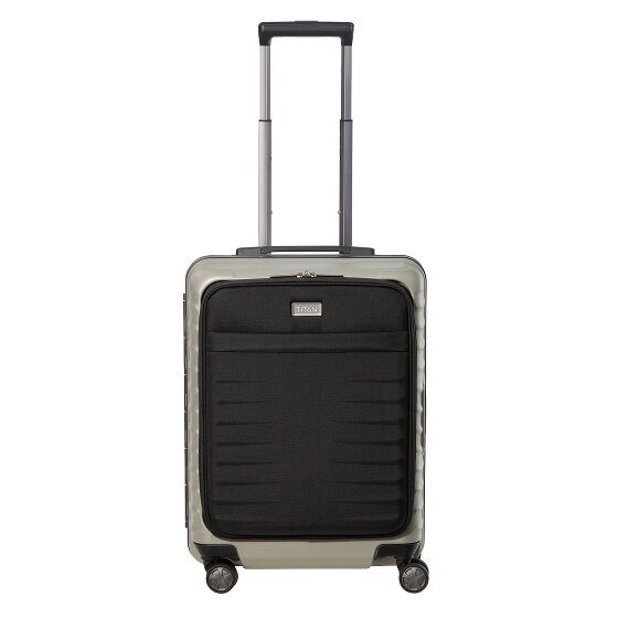 Titan Litron Frame 4 wheels Cabin trolley 55 cm Laptop compartment