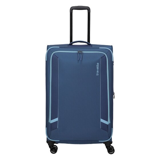 Travelite Corsiica 4 wheels Trolley L 77 cm with expansion pleat