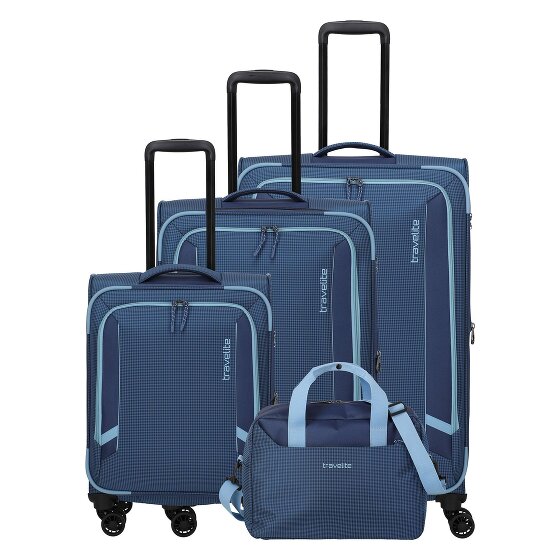 Travelite Corsiica 4 wheels Suitcase set 4-piece