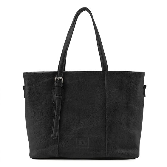 FredsBruder Reversible leather shopper 37 cm