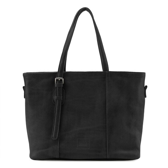 FredsBruder Reversible leather shopper 37 cm
