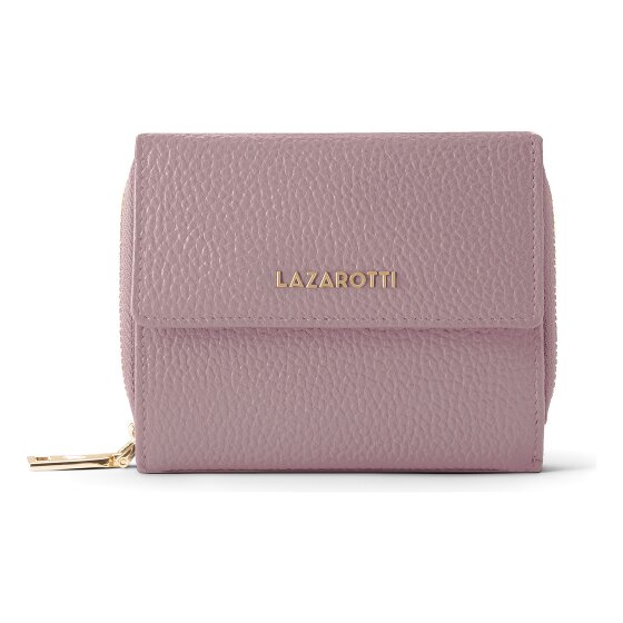 Lazarotti Bologna Leather Zip-Around Wallet, Leather, 12 cm