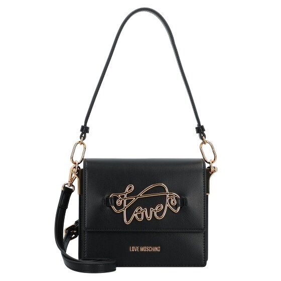 Love Moschino Script Shoulder Bag 19 cm