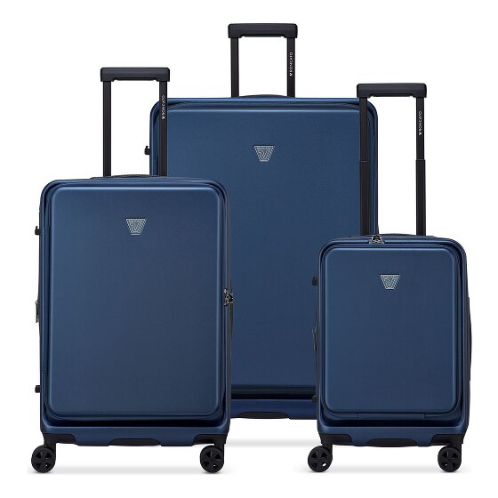 Roncato Florence 4 wheels Suitcase set 3-piece with expansion pleat