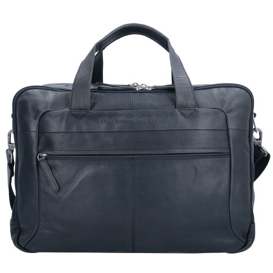 The Chesterfield Brand Wax Pull Up Briefcase Leather 44 cm Laptop compartment